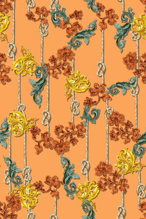 佩斯利印花华亿平台图片