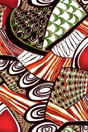 几何印花华亿平台图片