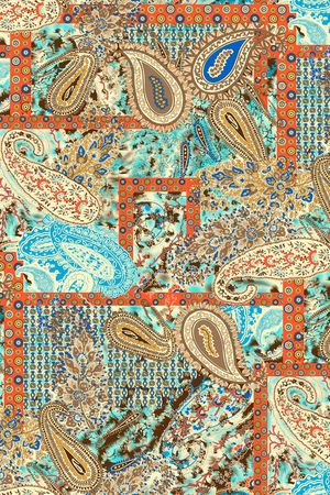 几何印花华亿平台图片