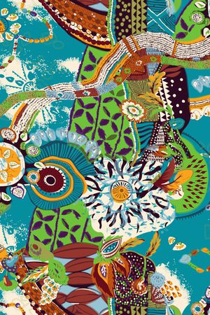 男装满版花印花华亿平台图片