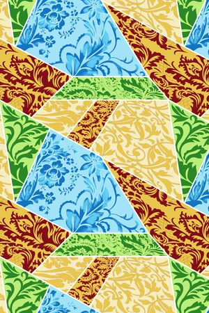 几何印花华亿平台图片