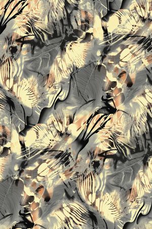 豹纹印花华亿平台图片