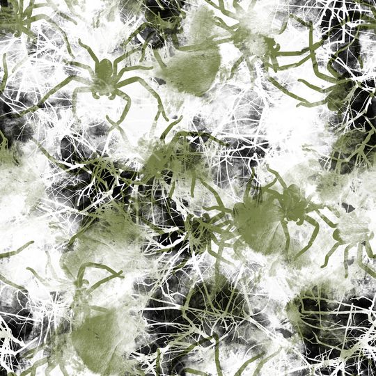 蜘蛛印花华亿平台图片