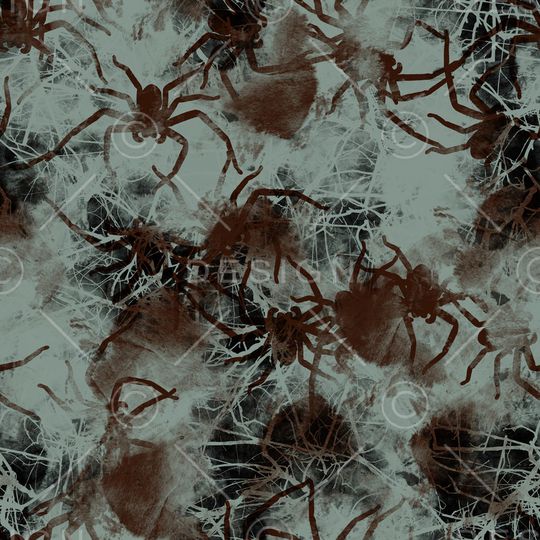 蜘蛛印花华亿平台图片