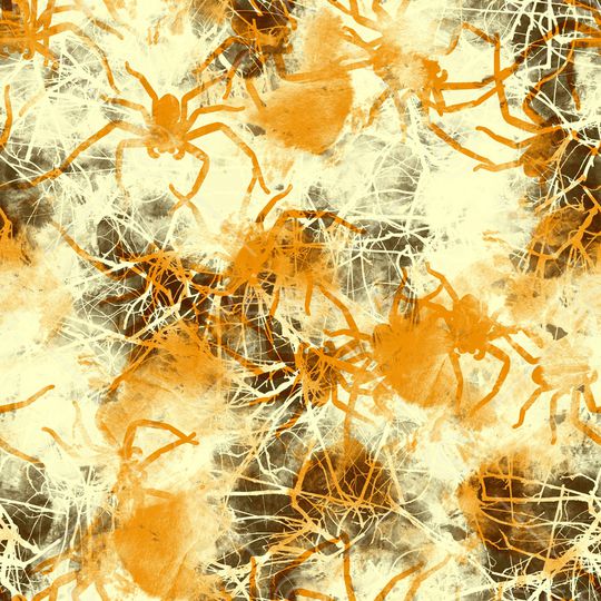 蜘蛛印花华亿平台图片