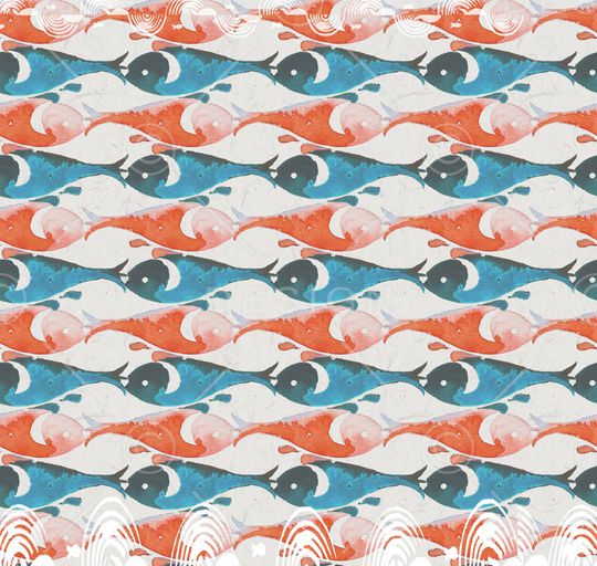 二方连续印花华亿平台图片