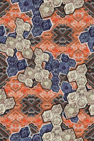 民族风印花华亿平台图片