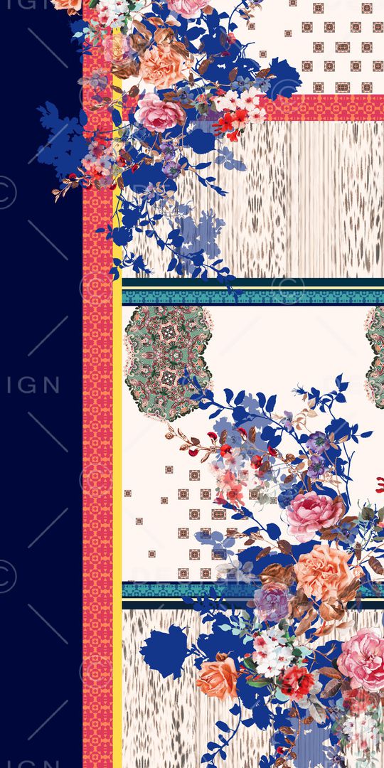 民族风印花华亿平台图片