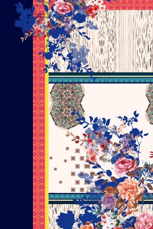 民族风印花华亿平台图片