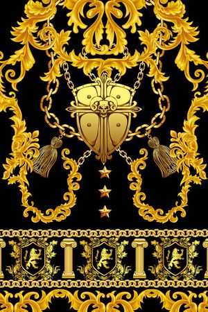 链条印花华亿平台图片