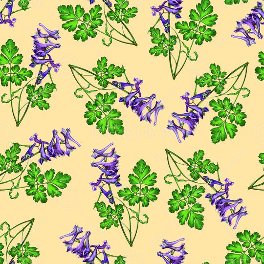 绿植树叶印花华亿平台图片