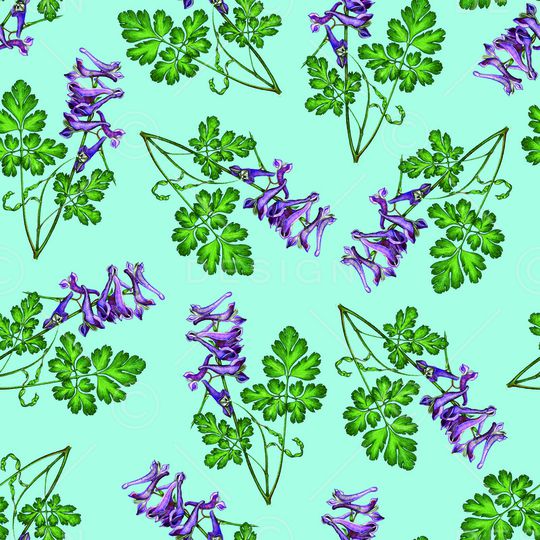 绿植树叶印花华亿平台图片