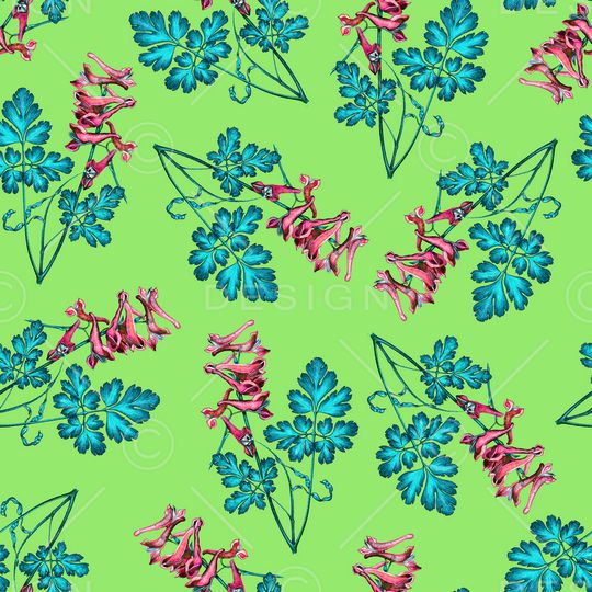 绿植树叶印花华亿平台图片