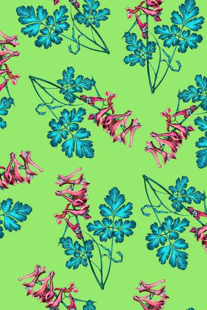 绿植树叶印花华亿平台图片