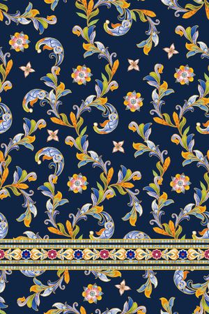 民族风印花华亿平台图片