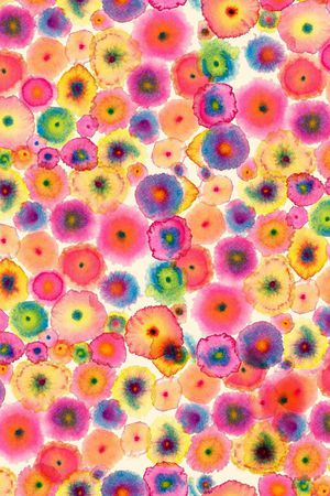 水彩印花华亿平台图片