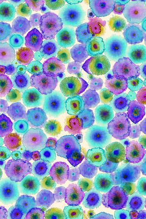 水彩印花华亿平台图片