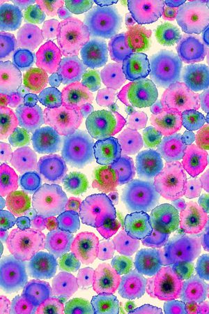 水彩印花华亿平台图片