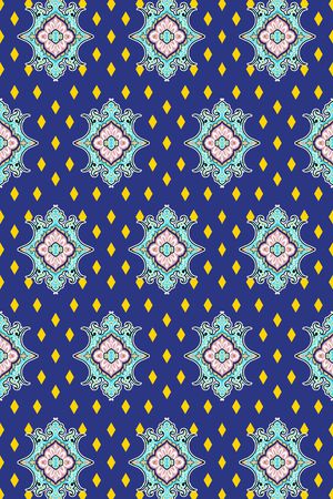 卷草印花华亿平台图片