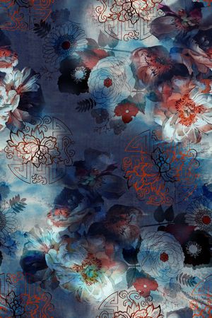 香云纱印花华亿平台图片