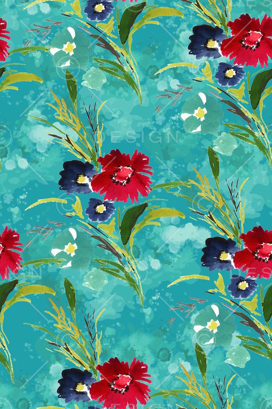 水彩印花华亿平台图片