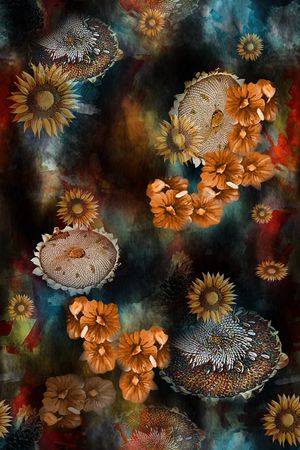 香云纱印花华亿平台图片