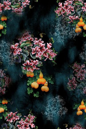 大牌风印花华亿平台图片