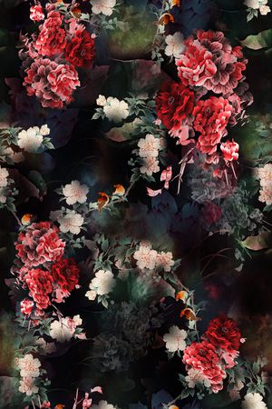 香云纱印花华亿平台图片