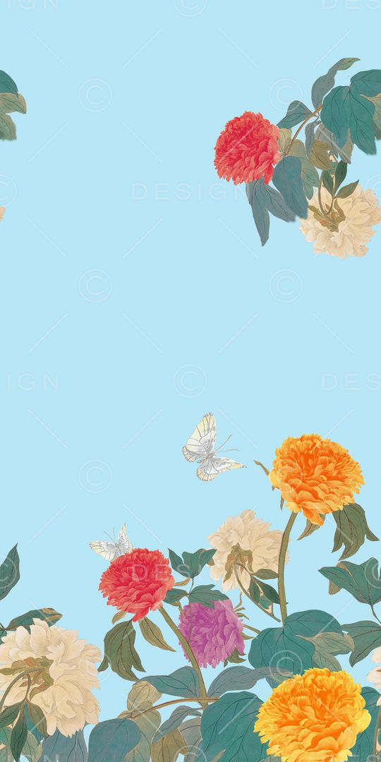 连衣裙印花华亿平台图片