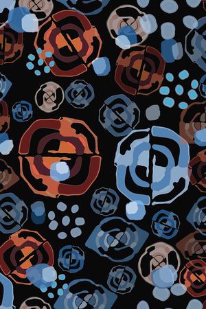 几何印花华亿平台图片