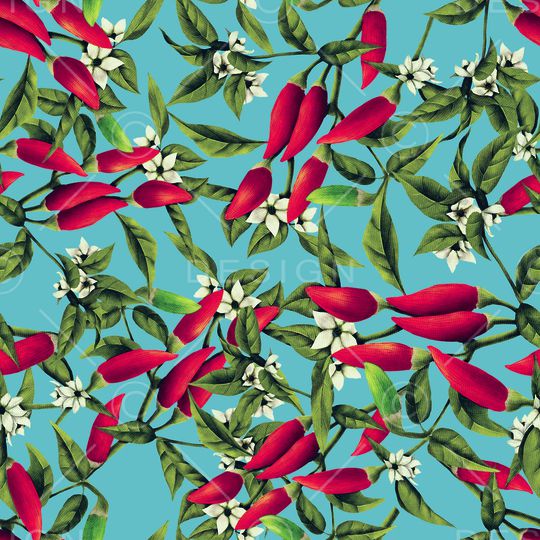 绿植树叶印花华亿平台图片