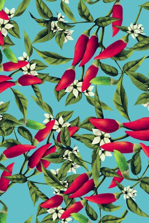 绿植树叶印花华亿平台图片