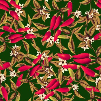 绿植树叶印花华亿平台图片