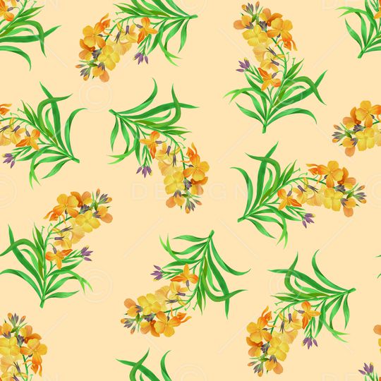 绿植树叶印花华亿平台图片