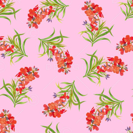 绿植树叶印花华亿平台图片