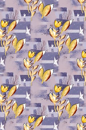 水彩印花华亿平台图片