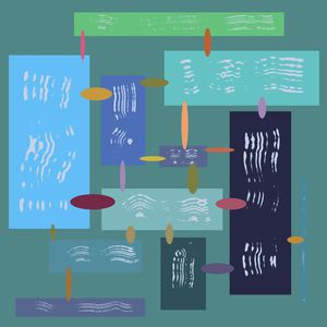 几何印花华亿平台图片