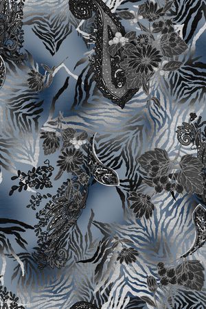 豹纹印花华亿平台图片