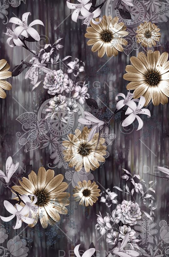 复古印花华亿平台图片