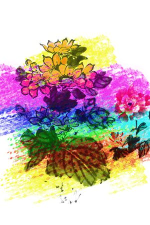 简约印花华亿平台图片