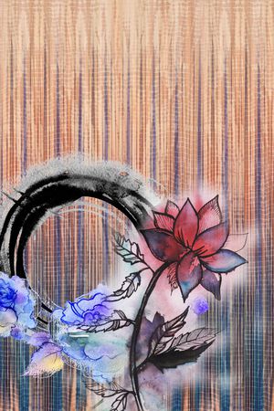 线条印花华亿平台图片