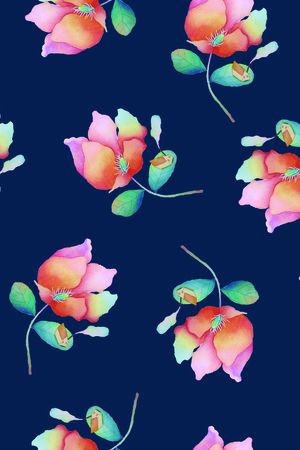 绿植树叶印花华亿平台图片