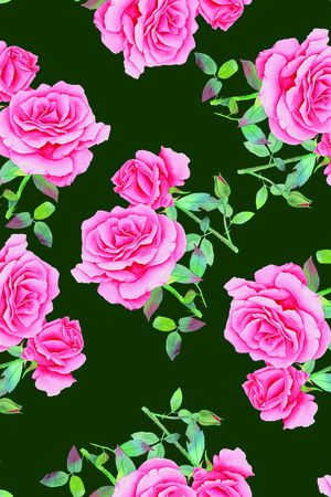 绿植树叶印花华亿平台图片