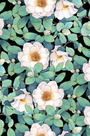 绿植树叶印花华亿平台图片