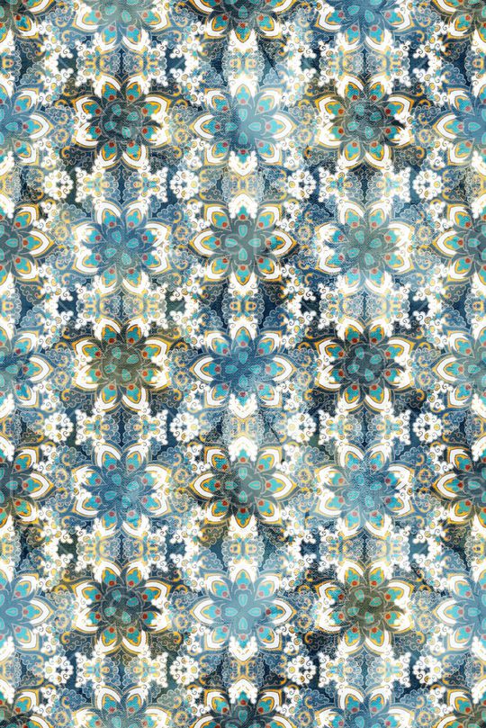 波西米亚印花华亿平台图片