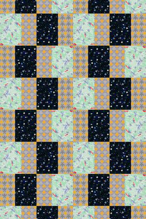 几何印花华亿平台图片