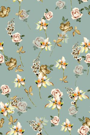 清爽印花华亿平台图片