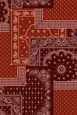 佩斯利印花华亿平台图片