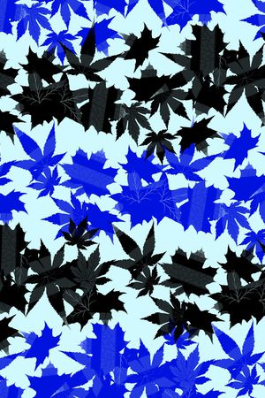 绿植树叶印花华亿平台图片