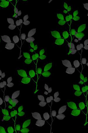 绿植树叶印花华亿平台图片